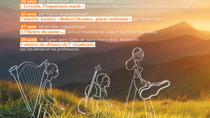 Affiche Entre 2 2025 sponsors