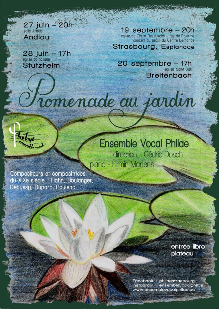 Affiche promenade jardin_